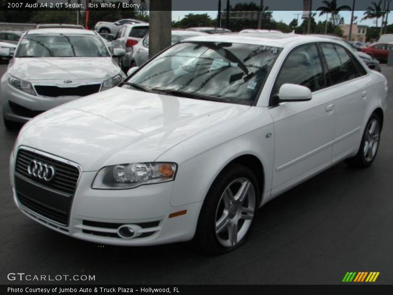 Ibis White / Ebony 2007 Audi A4 2.0T Sedan
