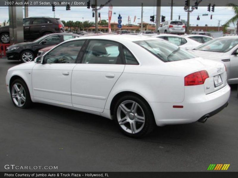 Ibis White / Ebony 2007 Audi A4 2.0T Sedan