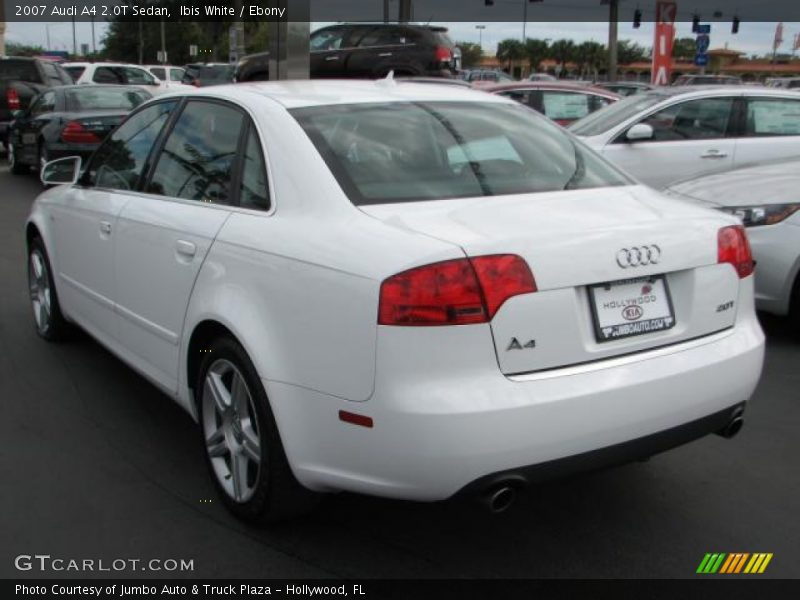 Ibis White / Ebony 2007 Audi A4 2.0T Sedan