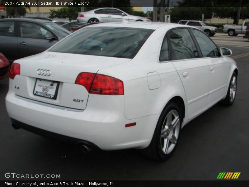 Ibis White / Ebony 2007 Audi A4 2.0T Sedan