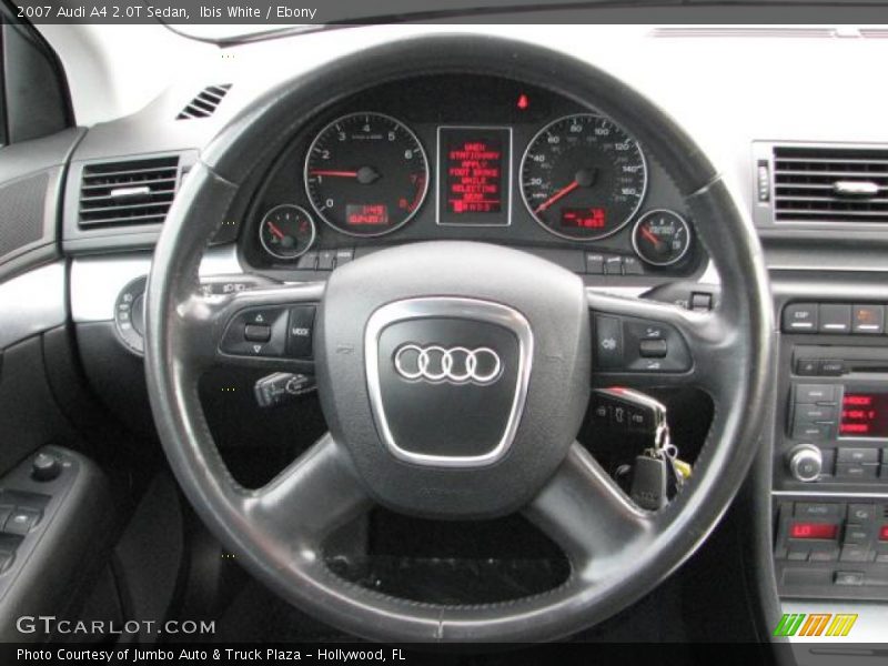 Ibis White / Ebony 2007 Audi A4 2.0T Sedan