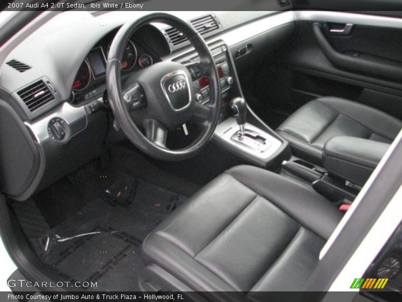 Ibis White / Ebony 2007 Audi A4 2.0T Sedan