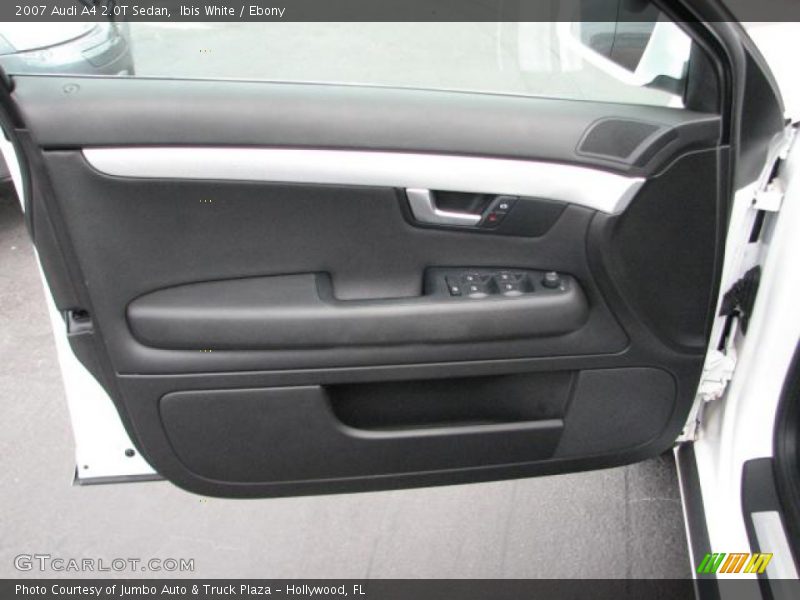 Ibis White / Ebony 2007 Audi A4 2.0T Sedan