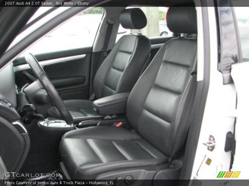 Ibis White / Ebony 2007 Audi A4 2.0T Sedan