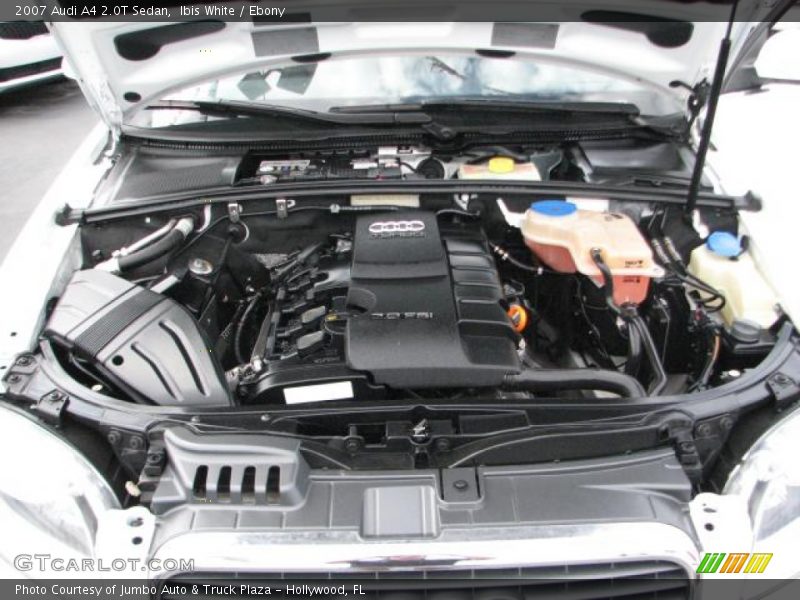 Ibis White / Ebony 2007 Audi A4 2.0T Sedan