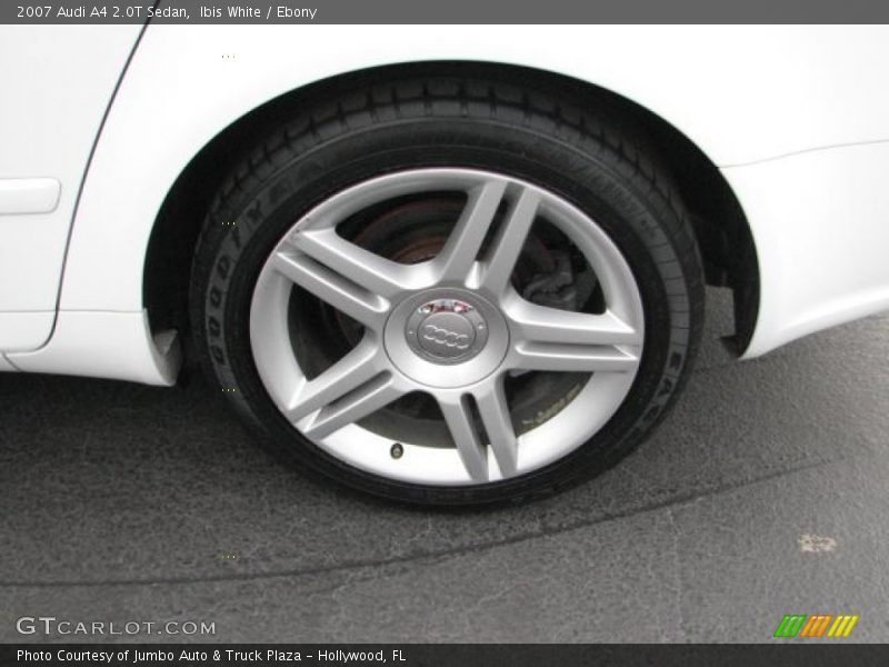 Ibis White / Ebony 2007 Audi A4 2.0T Sedan