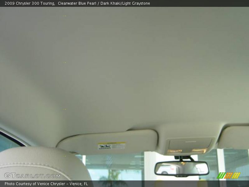 Clearwater Blue Pearl / Dark Khaki/Light Graystone 2009 Chrysler 300 Touring
