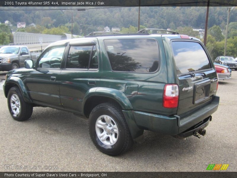 Imperial Jade Mica / Oak 2001 Toyota 4Runner SR5 4x4