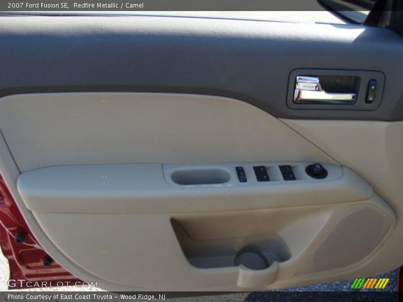 Redfire Metallic / Camel 2007 Ford Fusion SE
