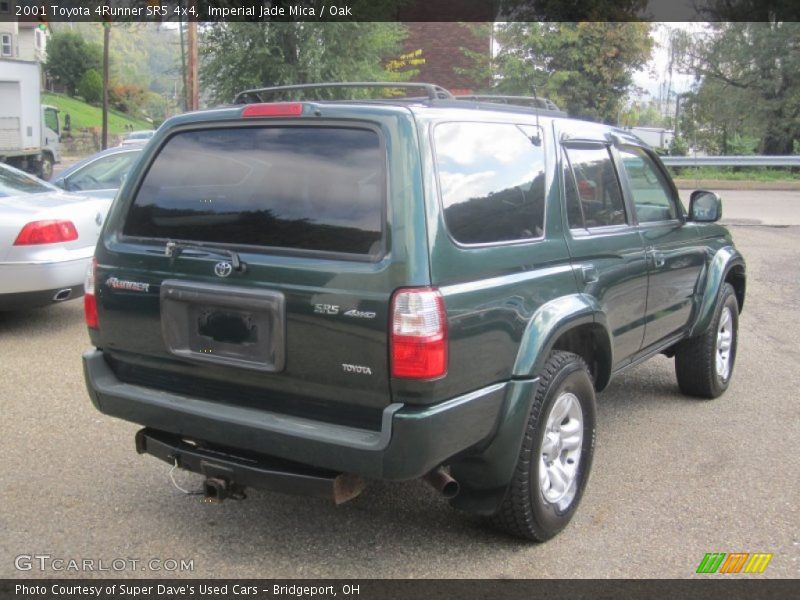 Imperial Jade Mica / Oak 2001 Toyota 4Runner SR5 4x4