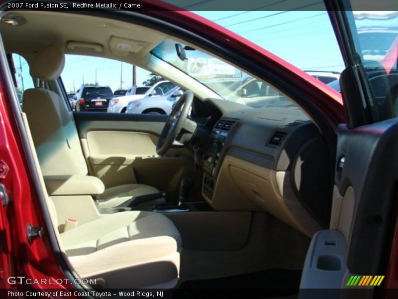 Redfire Metallic / Camel 2007 Ford Fusion SE