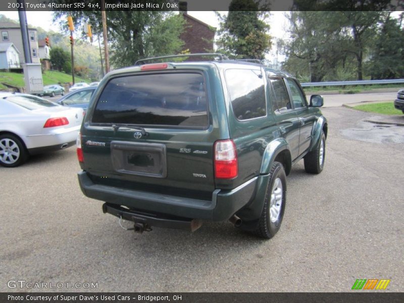 Imperial Jade Mica / Oak 2001 Toyota 4Runner SR5 4x4
