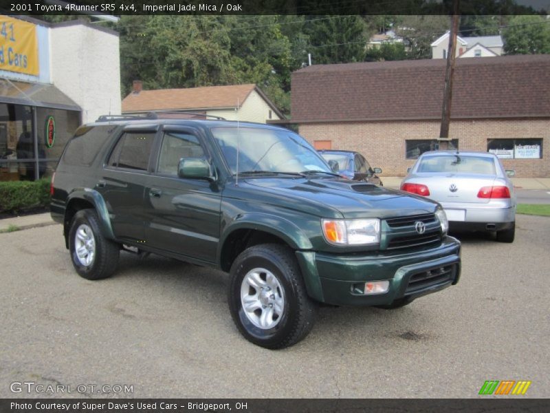 Imperial Jade Mica / Oak 2001 Toyota 4Runner SR5 4x4