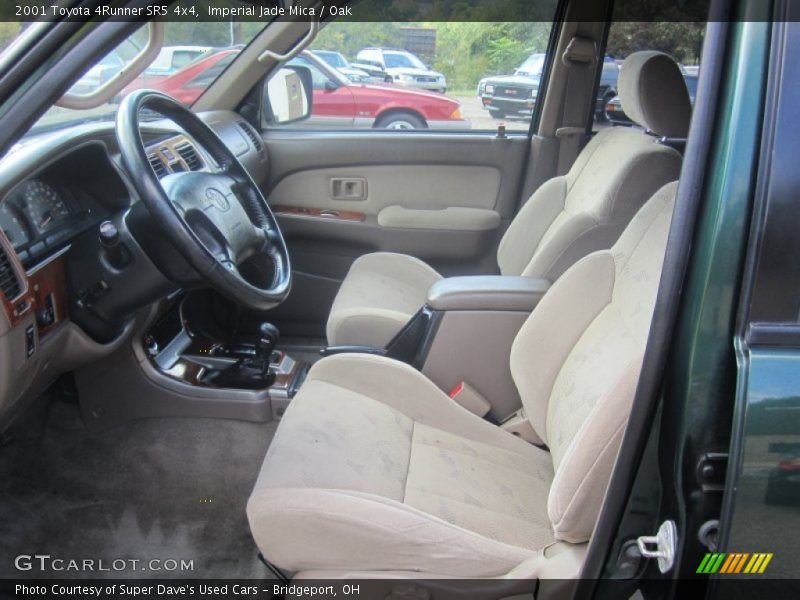 Imperial Jade Mica / Oak 2001 Toyota 4Runner SR5 4x4