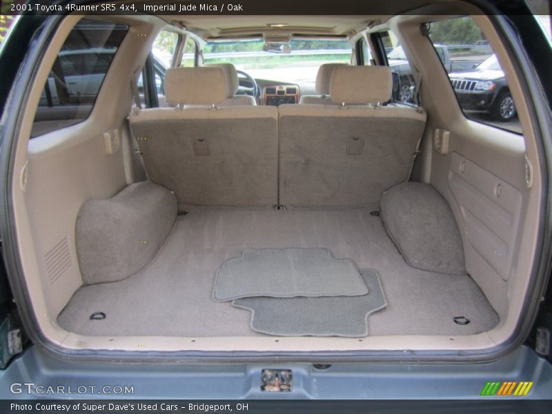 Imperial Jade Mica / Oak 2001 Toyota 4Runner SR5 4x4