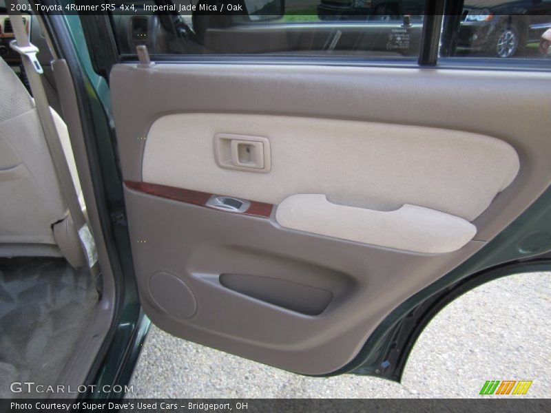 Imperial Jade Mica / Oak 2001 Toyota 4Runner SR5 4x4
