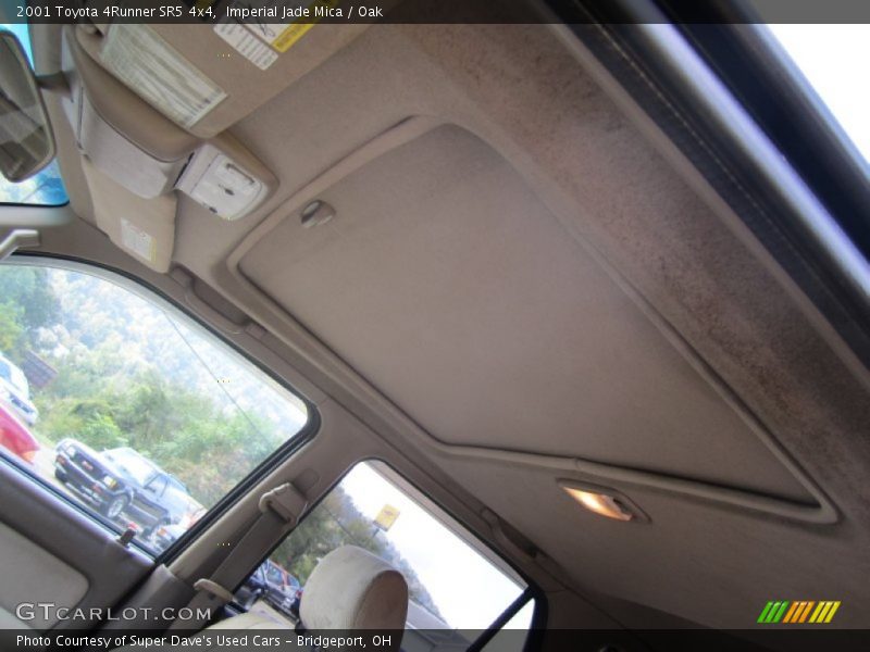 Imperial Jade Mica / Oak 2001 Toyota 4Runner SR5 4x4