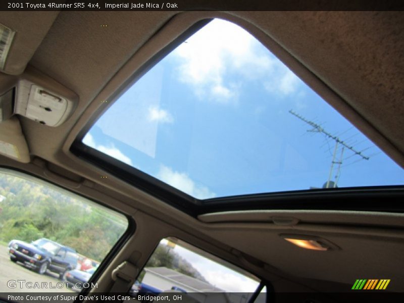 Imperial Jade Mica / Oak 2001 Toyota 4Runner SR5 4x4
