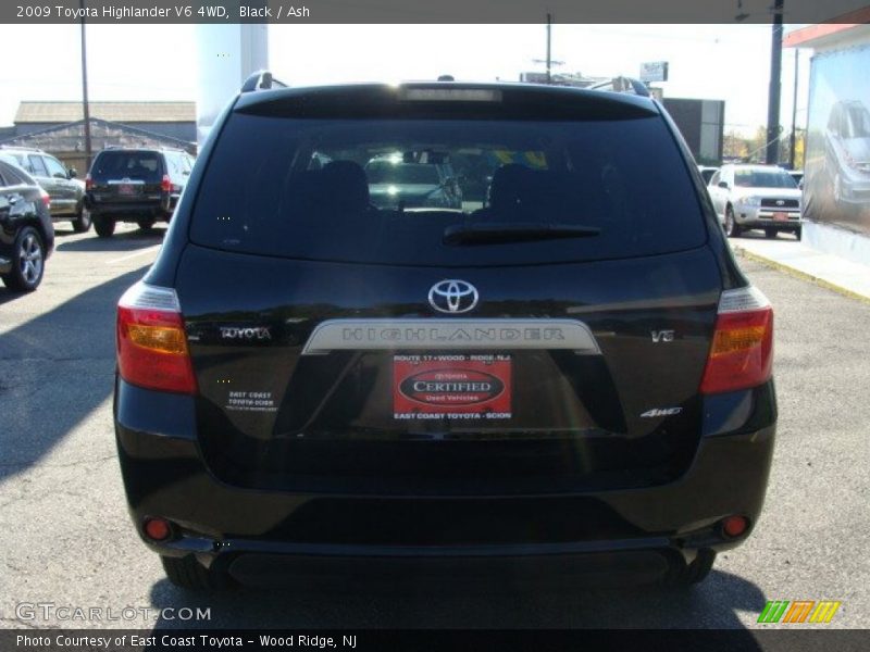 Black / Ash 2009 Toyota Highlander V6 4WD