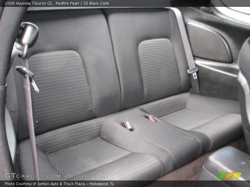 Redfire Pearl / GS Black Cloth 2008 Hyundai Tiburon GS