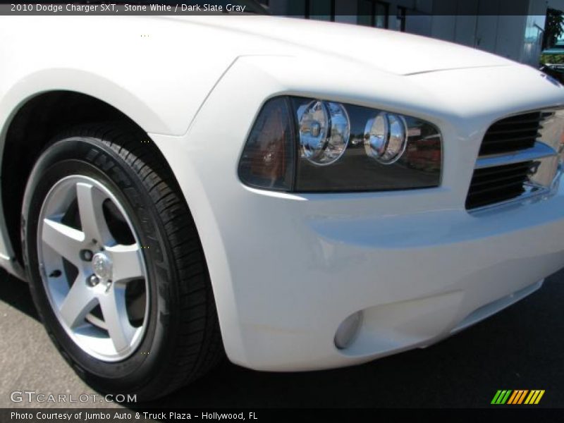 Stone White / Dark Slate Gray 2010 Dodge Charger SXT