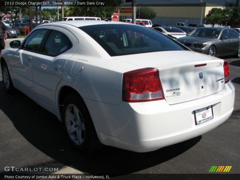 Stone White / Dark Slate Gray 2010 Dodge Charger SXT