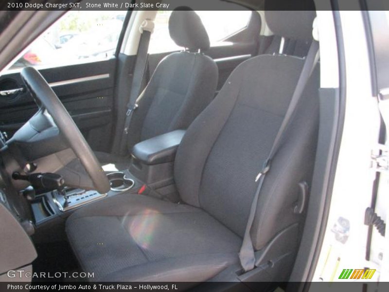 Stone White / Dark Slate Gray 2010 Dodge Charger SXT