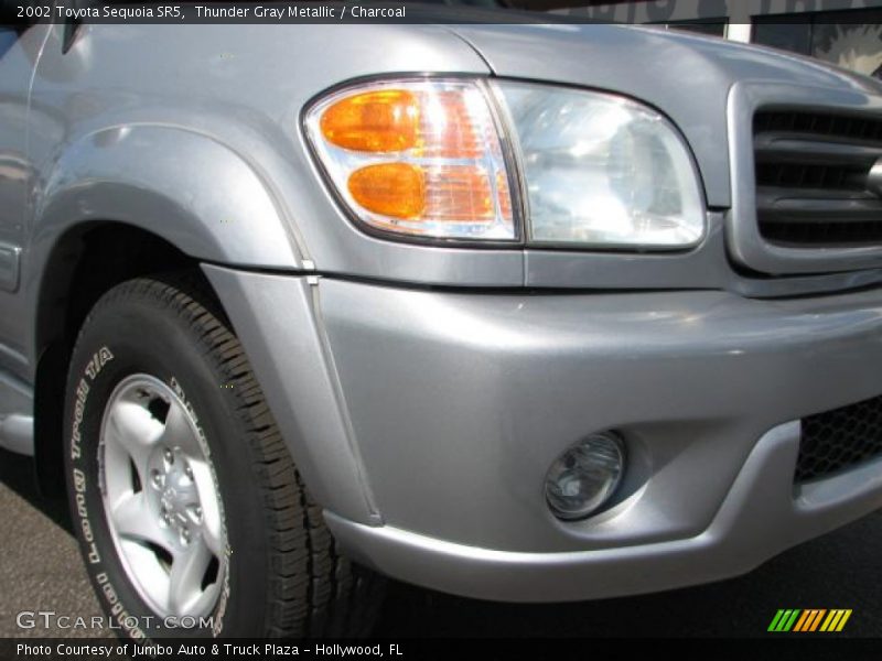 Thunder Gray Metallic / Charcoal 2002 Toyota Sequoia SR5