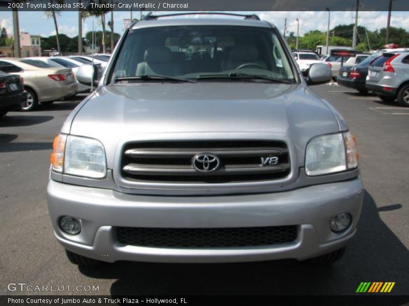 Thunder Gray Metallic / Charcoal 2002 Toyota Sequoia SR5