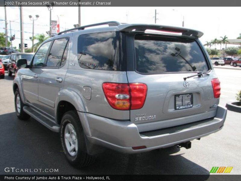 Thunder Gray Metallic / Charcoal 2002 Toyota Sequoia SR5