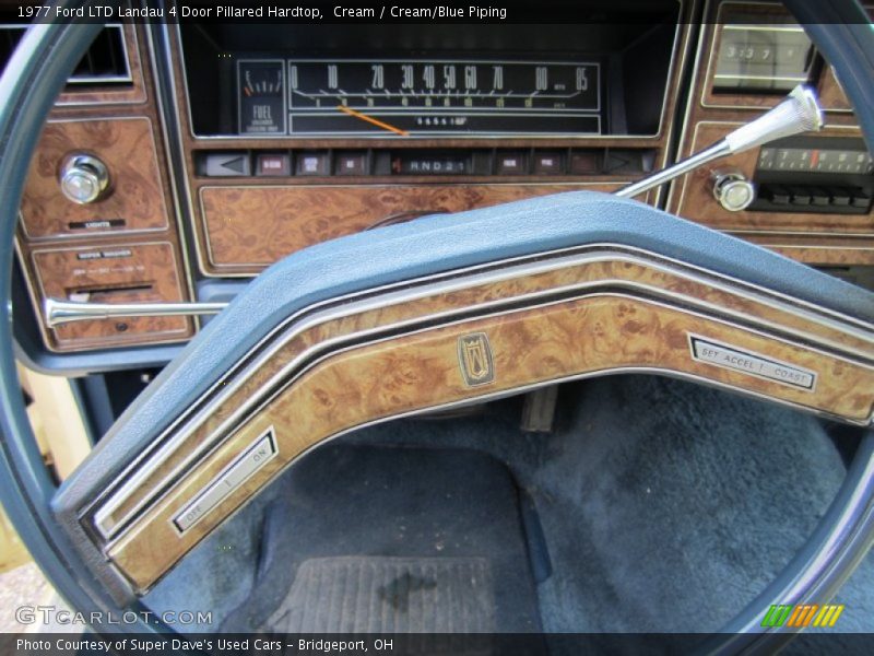  1977 LTD Landau 4 Door Pillared Hardtop Steering Wheel