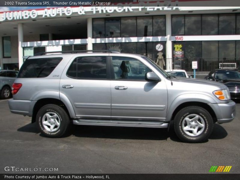 Thunder Gray Metallic / Charcoal 2002 Toyota Sequoia SR5