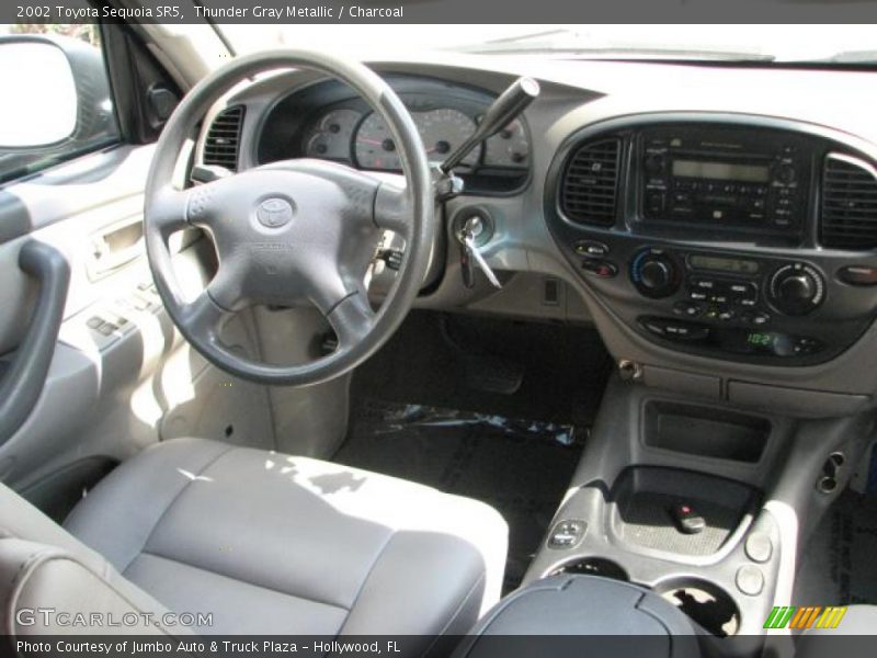Thunder Gray Metallic / Charcoal 2002 Toyota Sequoia SR5
