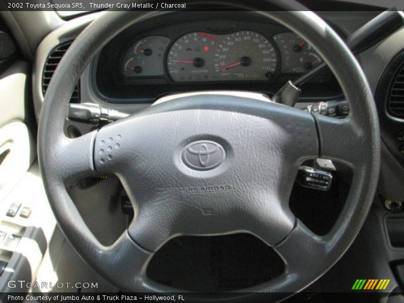 Thunder Gray Metallic / Charcoal 2002 Toyota Sequoia SR5