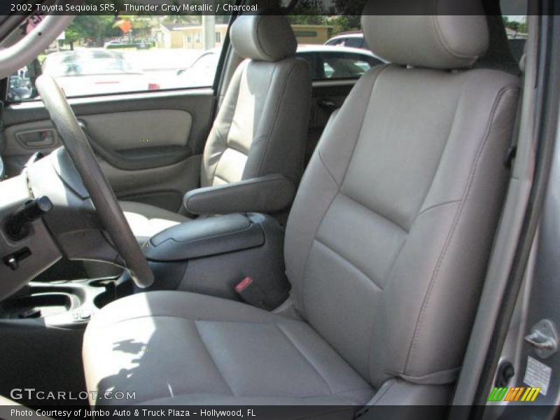 Thunder Gray Metallic / Charcoal 2002 Toyota Sequoia SR5