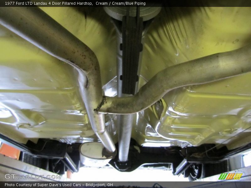 Undercarriage of 1977 LTD Landau 4 Door Pillared Hardtop
