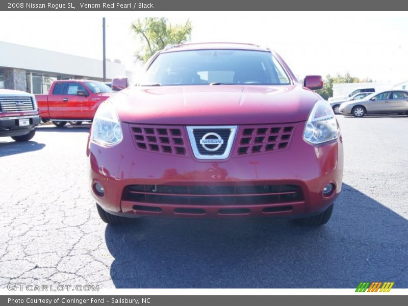 Venom Red Pearl / Black 2008 Nissan Rogue SL