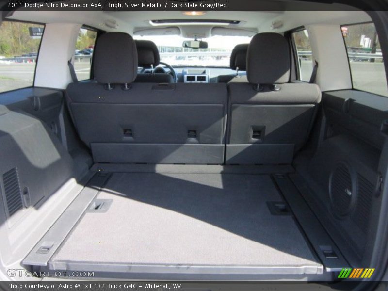 Bright Silver Metallic / Dark Slate Gray/Red 2011 Dodge Nitro Detonator 4x4