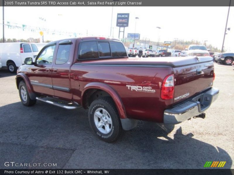 Salsa Red Pearl / Light Charcoal 2005 Toyota Tundra SR5 TRD Access Cab 4x4