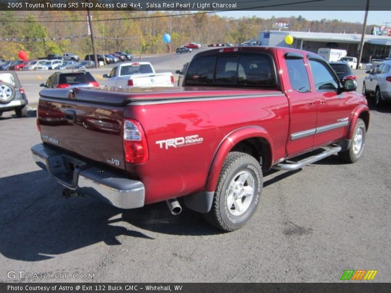 Salsa Red Pearl / Light Charcoal 2005 Toyota Tundra SR5 TRD Access Cab 4x4