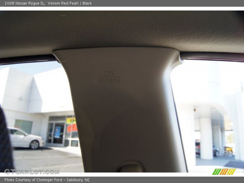 Venom Red Pearl / Black 2008 Nissan Rogue SL