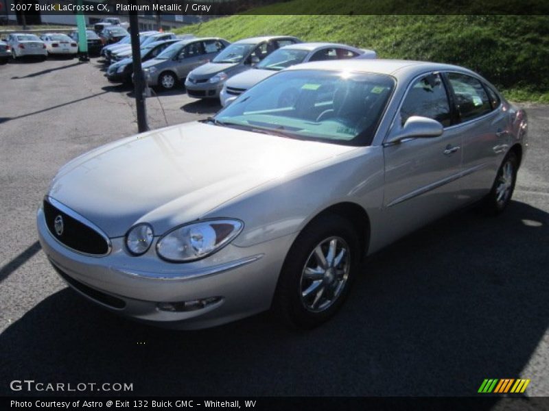 Platinum Metallic / Gray 2007 Buick LaCrosse CX