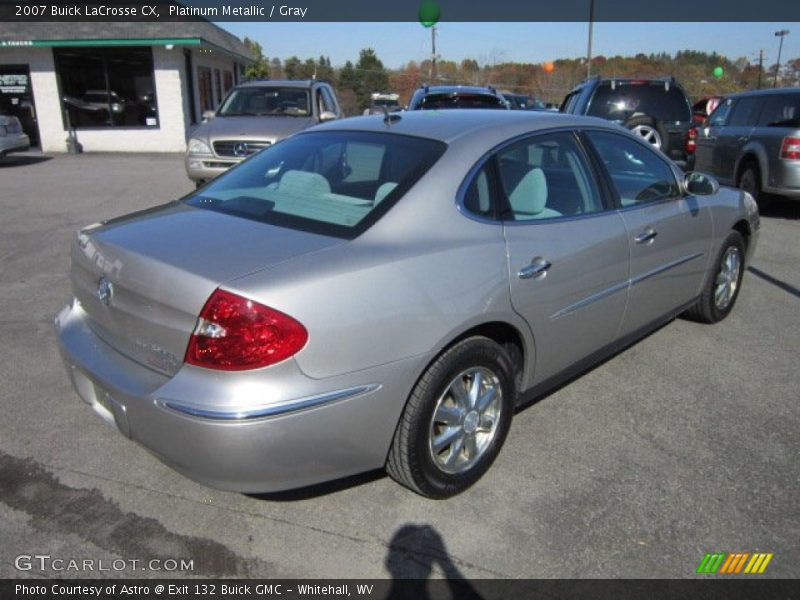 Platinum Metallic / Gray 2007 Buick LaCrosse CX