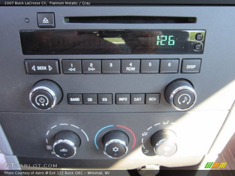 Platinum Metallic / Gray 2007 Buick LaCrosse CX