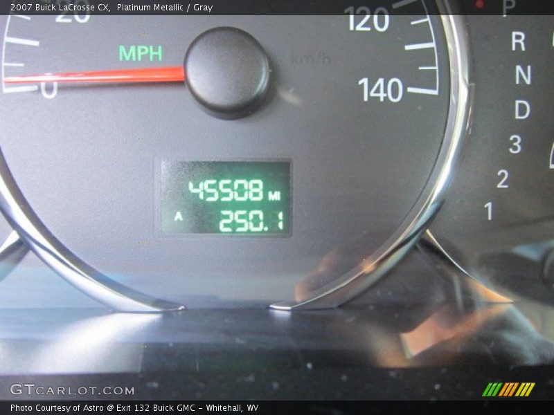Platinum Metallic / Gray 2007 Buick LaCrosse CX