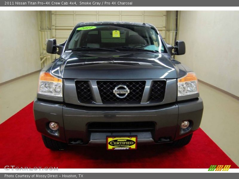 Smoke Gray / Pro 4X Charcoal 2011 Nissan Titan Pro-4X Crew Cab 4x4