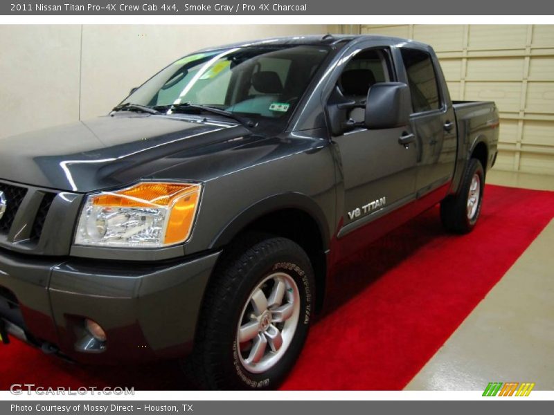 Smoke Gray / Pro 4X Charcoal 2011 Nissan Titan Pro-4X Crew Cab 4x4