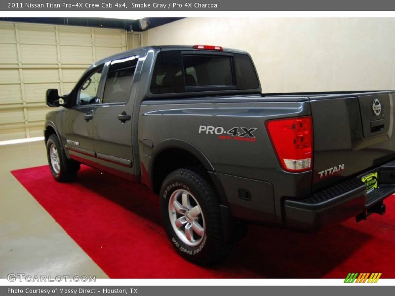 Smoke Gray / Pro 4X Charcoal 2011 Nissan Titan Pro-4X Crew Cab 4x4