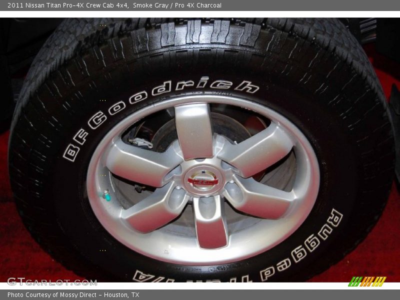 Smoke Gray / Pro 4X Charcoal 2011 Nissan Titan Pro-4X Crew Cab 4x4