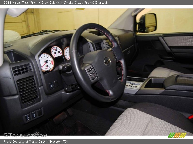 Smoke Gray / Pro 4X Charcoal 2011 Nissan Titan Pro-4X Crew Cab 4x4